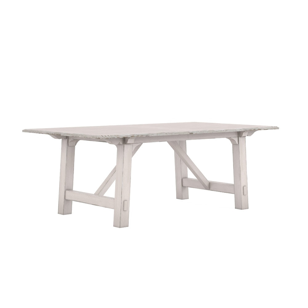A.R.T. Furniture - Alcove Trestle Dining Table in White - 321238-2817 veiw 3