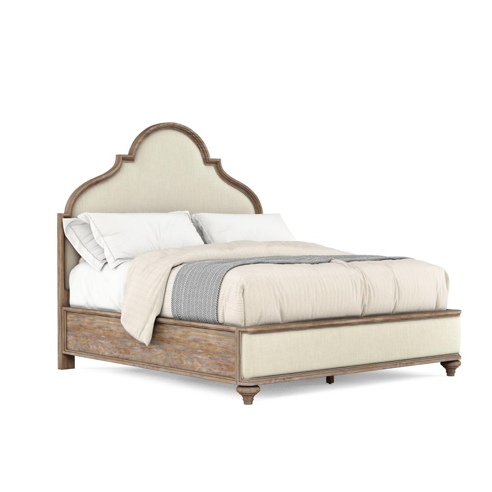 A.R.T. Furniture - Architrave King Upholstered Panel Bed in Brown - 277126-2608 veiw 1