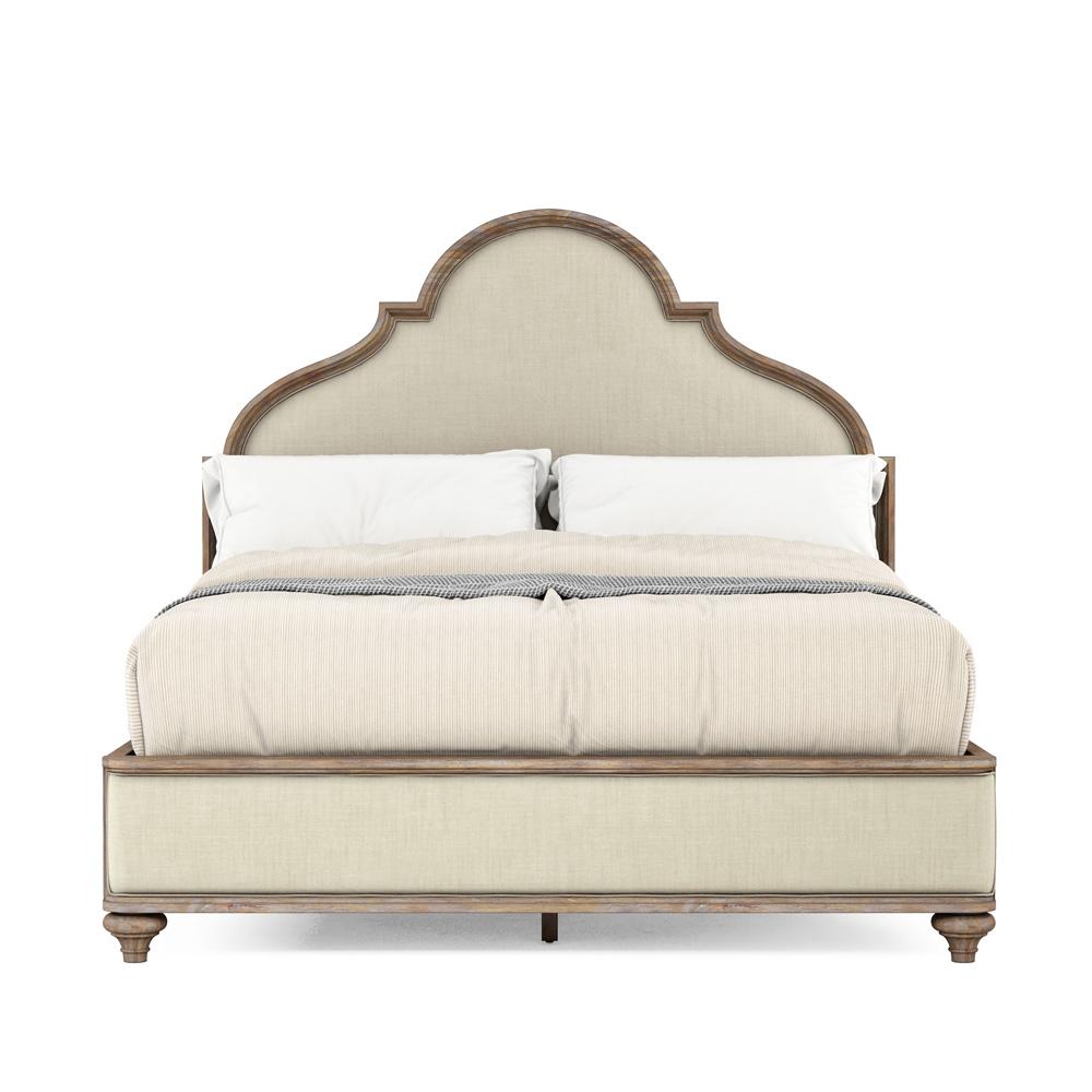 A.R.T. Furniture - Architrave King Upholstered Panel Bed in Brown - 277126-2608 veiw 3