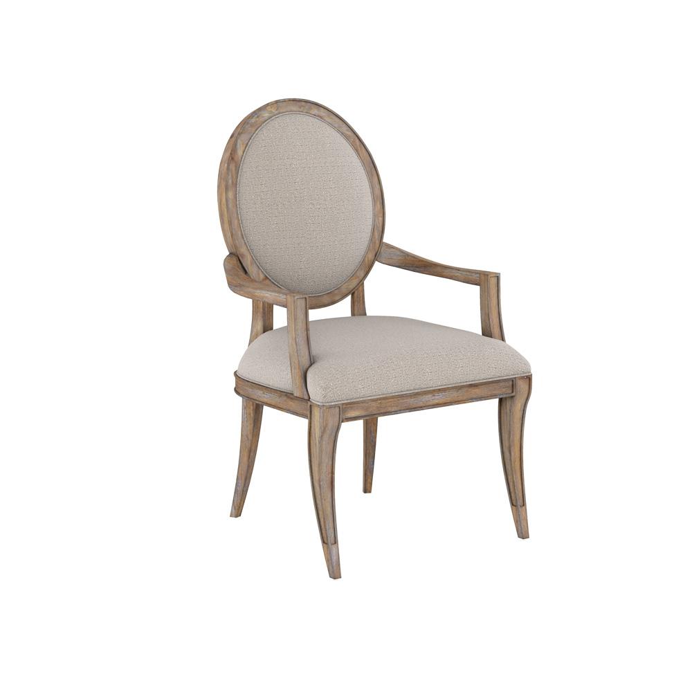 A.R.T. Furniture - Architrave Oval Arm Chair (Set Of 2) in Brown - 277203-2608 veiw 2