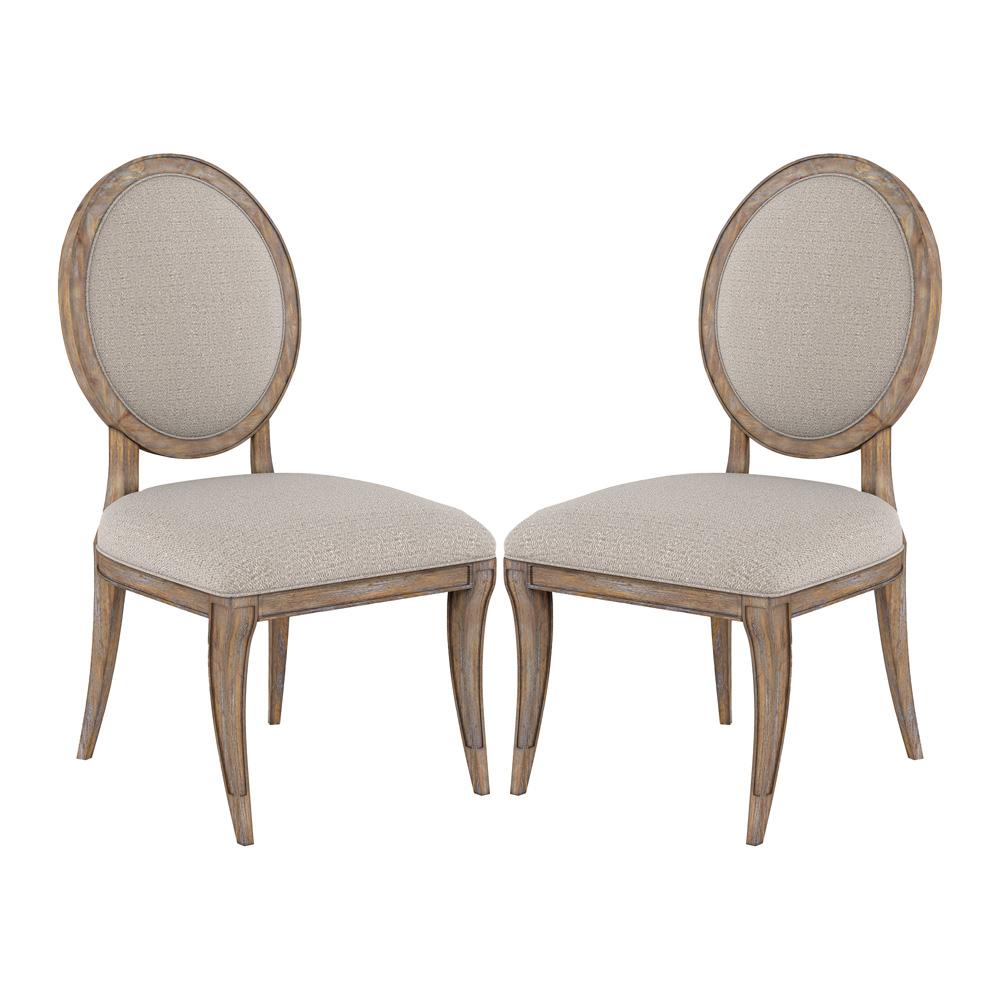 A.R.T. Furniture - Architrave Oval Side Chair (Set Of 2) in Brown - 277202-2608 veiw 1
