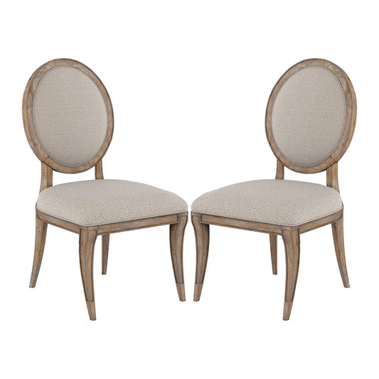 A.R.T. Furniture - Architrave Oval Side Chair (Set Of 2) in Brown - 277202-2608 veiw 1