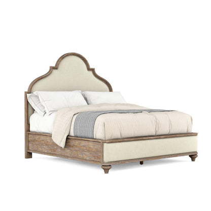 A.R.T. Furniture - Architrave Queen Upholstered Panel Bed in Brown - 277125-2608 veiw 1