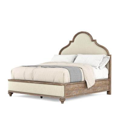A.R.T. Furniture - Architrave Queen Upholstered Panel Bed in Brown - 277125-2608 veiw 2