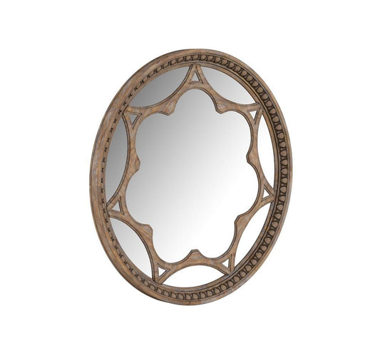 A.R.T. Furniture - Architrave Round Mirror in Brown - 277123-2608 veiw 1