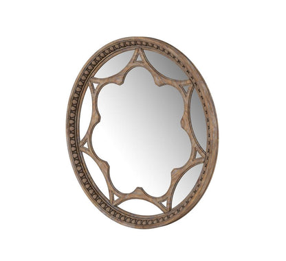 A.R.T. Furniture - Architrave Round Mirror in Brown - 277123-2608 veiw 2
