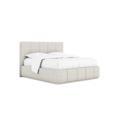 A.R.T. Furniture - Ashlar King Upholstered Panel Bed in White - 333126-2250 veiw 1