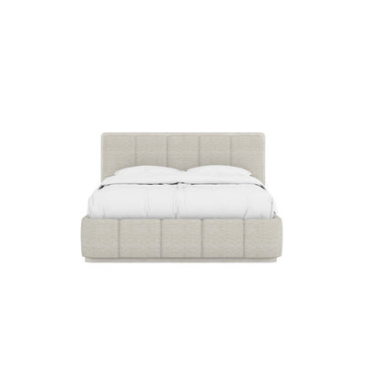 A.R.T. Furniture - Ashlar King Upholstered Panel Bed in White - 333126-2250 veiw 2