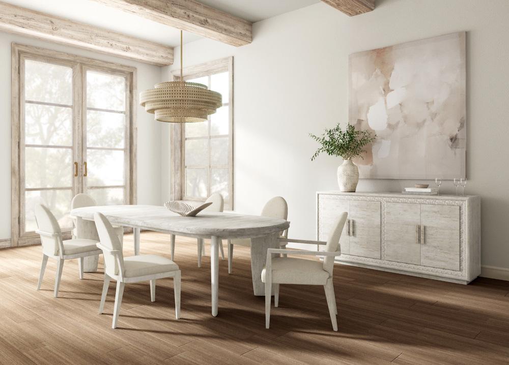 A.R.T. Furniture - Ashlar Oval Dining Table in Beige - 333222-2250 veiw 7