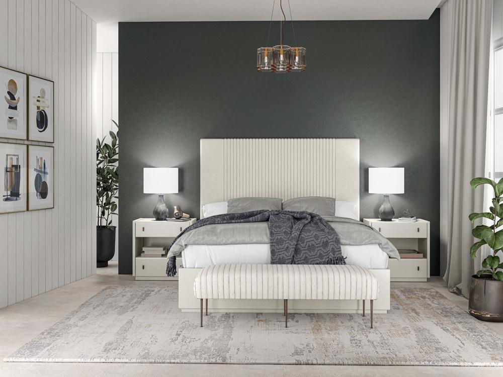A.R.T. Furniture - Blanc King Upholstered Panel Bed - 289126-1017 veiw 3