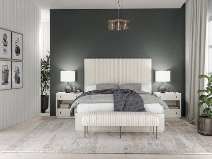 A.R.T. Furniture - Blanc King Upholstered Panel Bed - 289126-1017 veiw 3