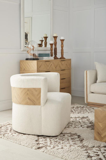 A.R.T. Furniture - Cassat Swivel Chair in White - 522516-5302 veiw 6