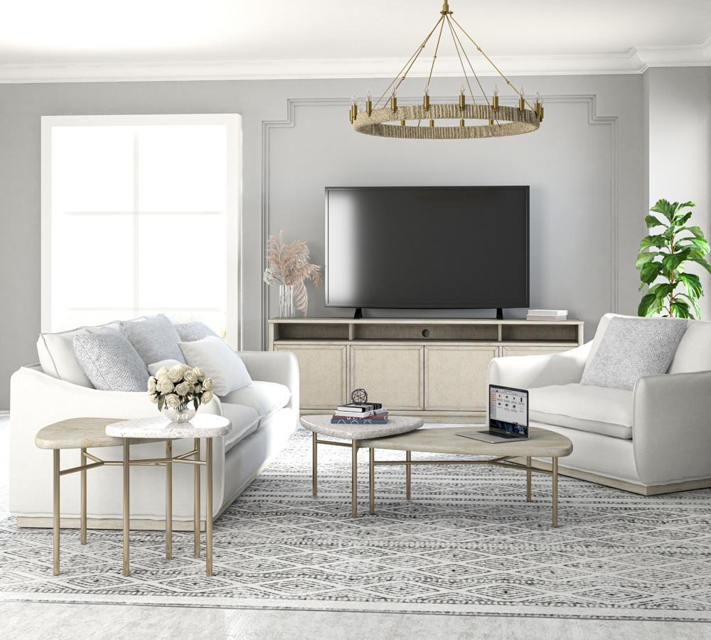 A.R.T. Furniture - Cotiere 2 Piece Bunching Cocktail Tables in Beige - 299362-1243 veiw 4