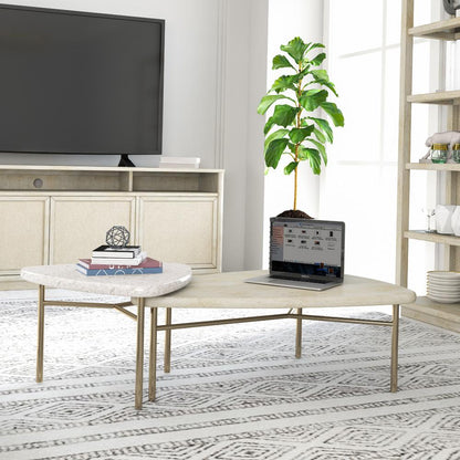A.R.T. Furniture - Cotiere 2 Piece Bunching Cocktail Tables in Beige - 299362-1243 veiw 7