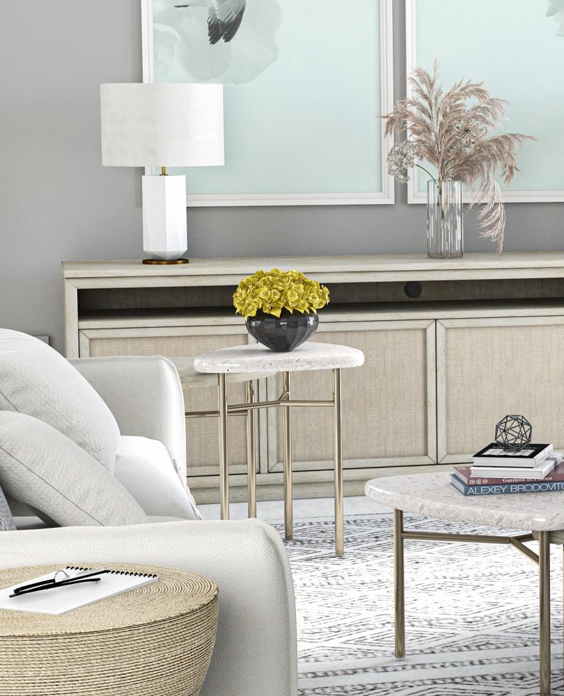 A.R.T. Furniture - Cotiere 2 Piece Bunching End Tables in Beige - 299365-1243 veiw 5