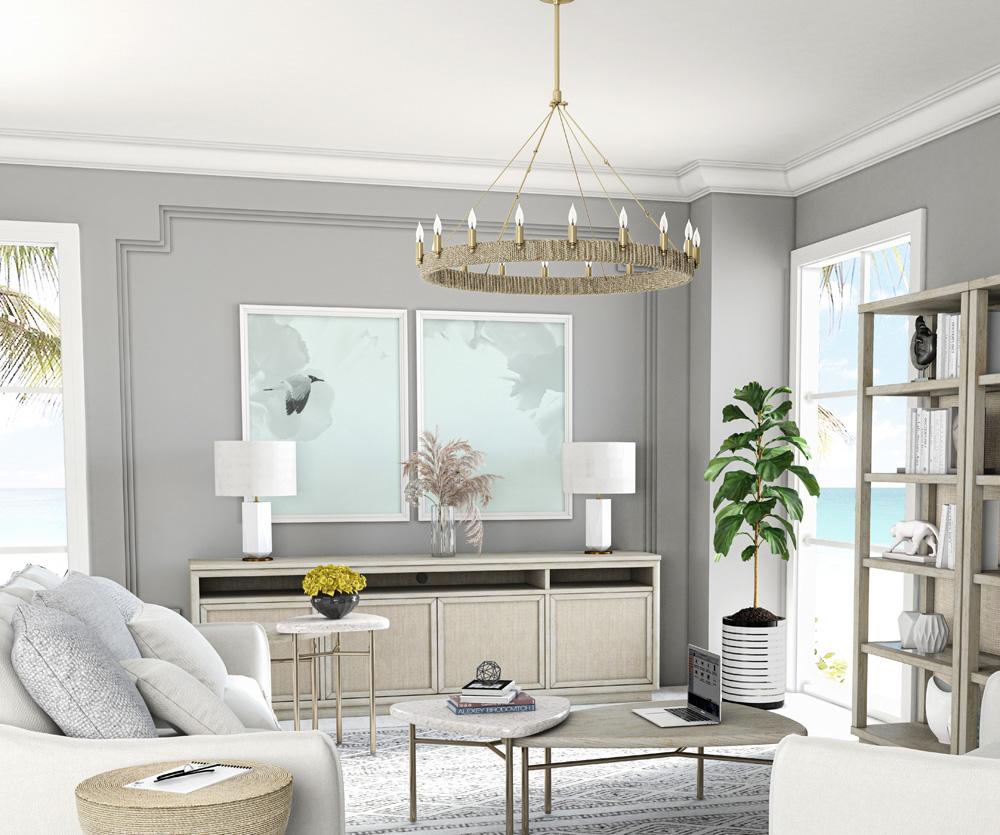 A.R.T. Furniture - Cotiere Entertainment Console in Beige - 299423-2349 veiw 5