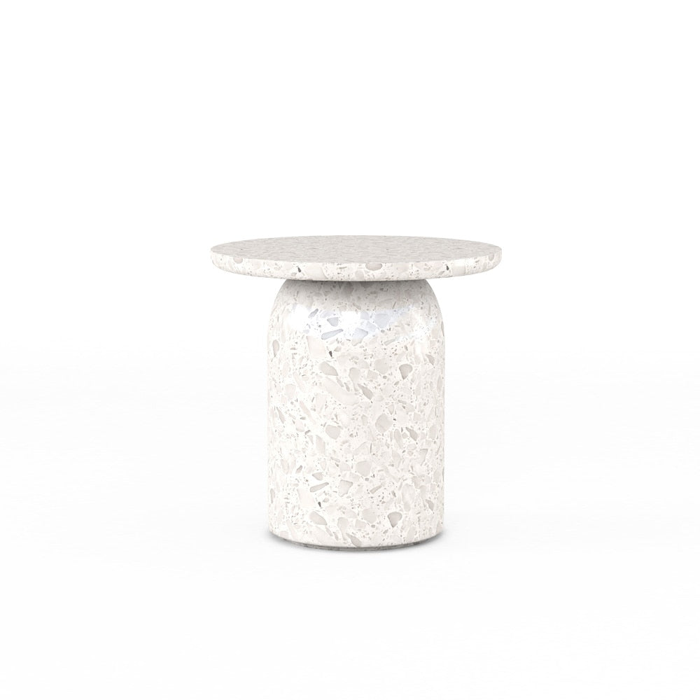 A.R.T. Furniture - Cotiere Terrazzo End Table in White - 299383-0021 veiw 1