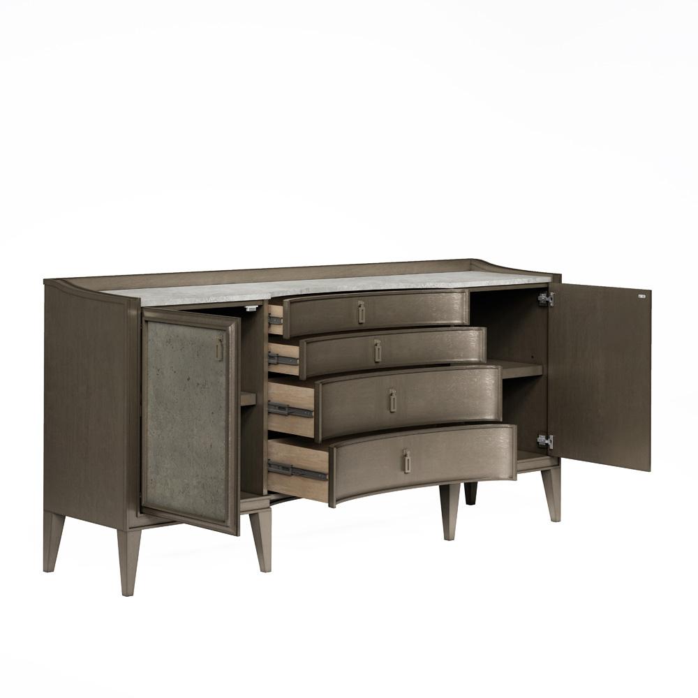 A.R.T. Furniture - Cove Credenza in Grey - 349252-2743 veiw 4