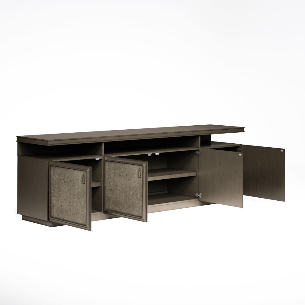 A.R.T. Furniture - Cove Entertainment Console in Grey - 349422-2743 veiw 3
