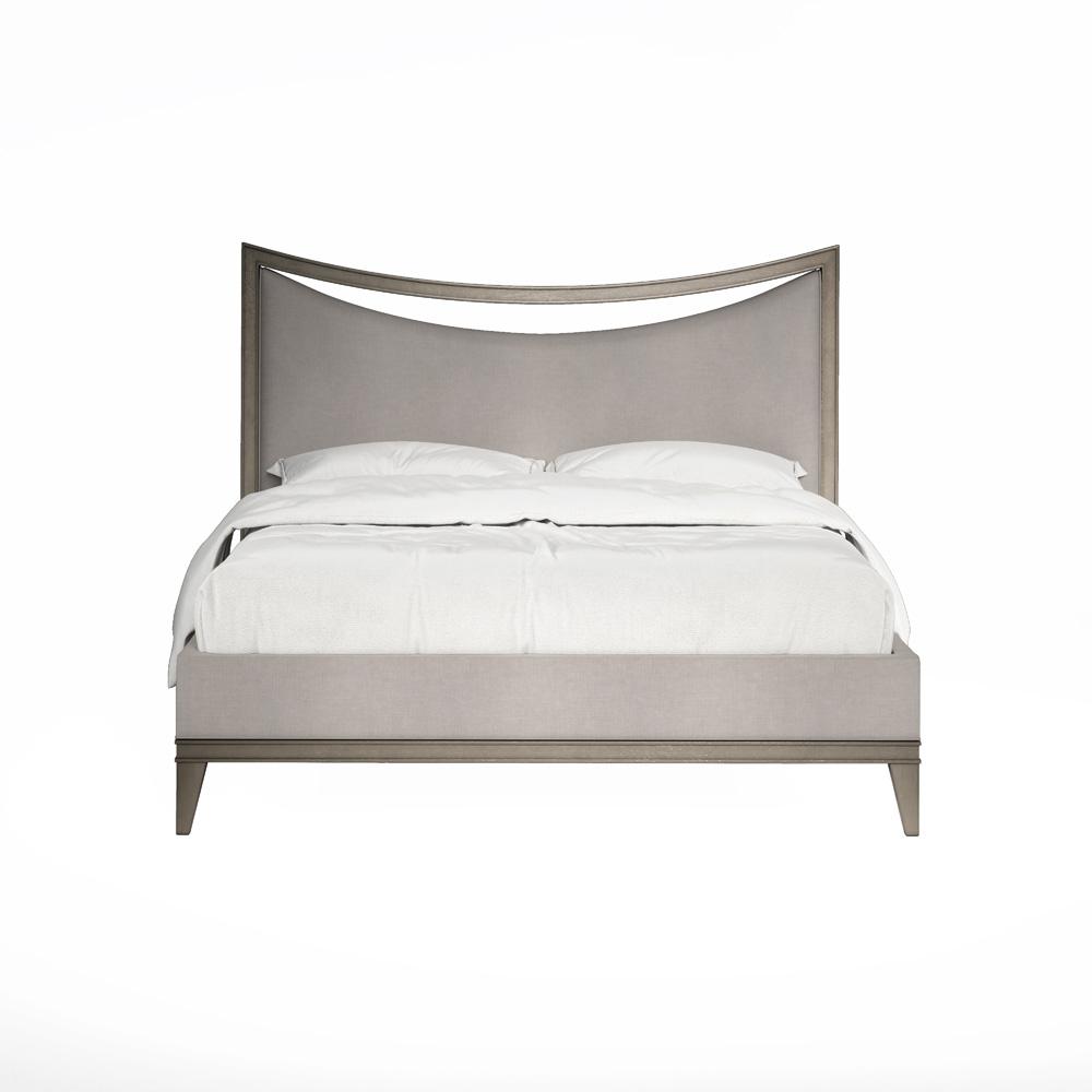 A.R.T. Furniture - Cove King Upholstered Bed in Grey - 349126-2743 veiw 2