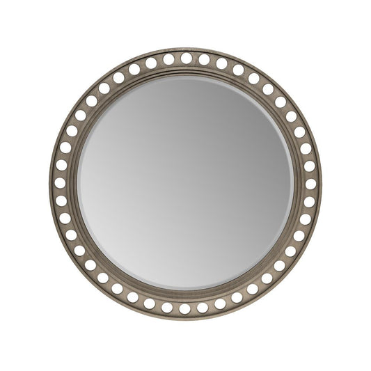 A.R.T. Furniture - Cove Round Mirror in Grey - 349123-2743 veiw 2