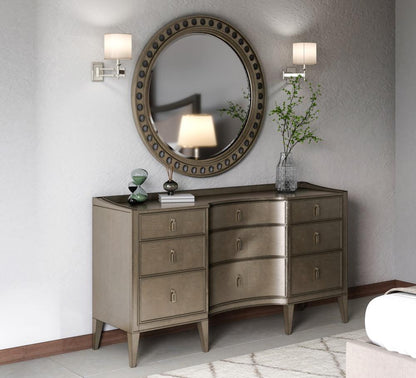 A.R.T. Furniture - Cove Round Mirror in Grey - 349123-2743 veiw 3
