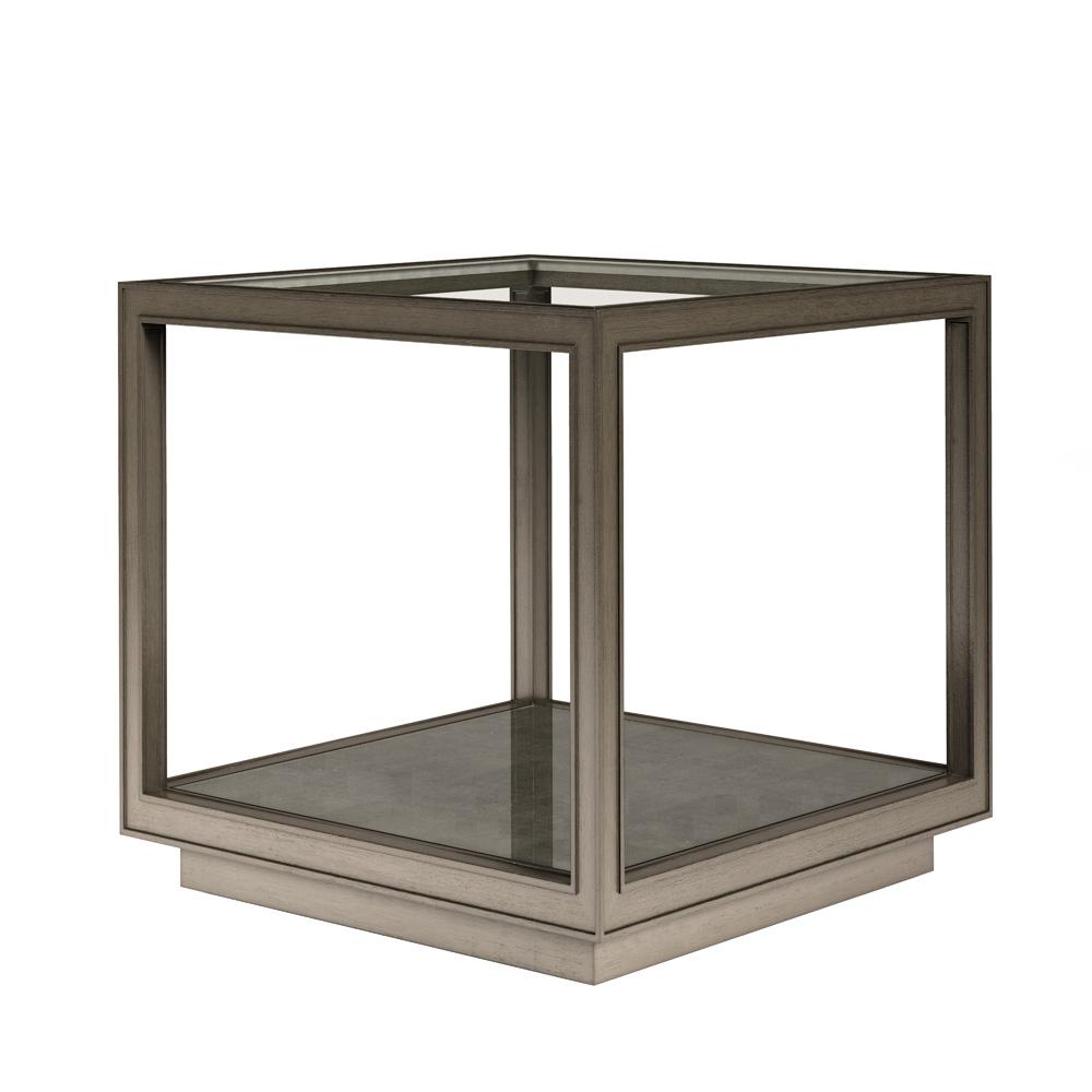 A.R.T. Furniture - Cove Square End Table in Grey - 349303-2743 veiw 3