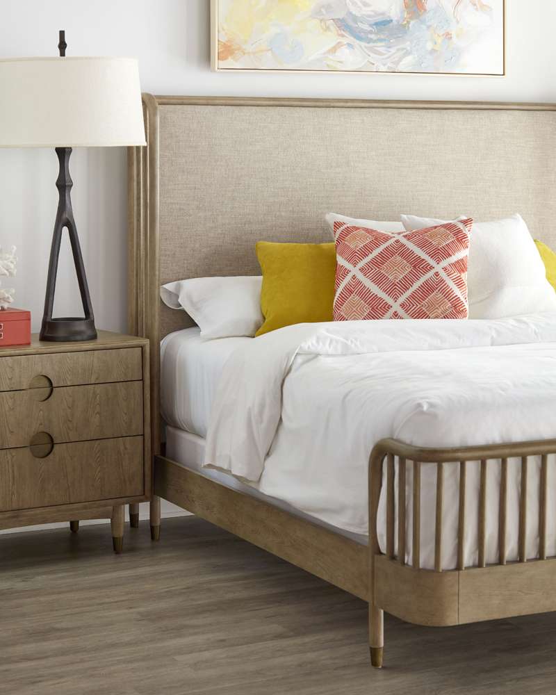 A.R.T. Furniture - Finn King Upholstered Shelter Bed - 313136-2803 veiw 3