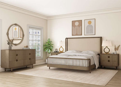 A.R.T. Furniture - Finn Queen Upholstered Shelter Bed - 313135-2803 veiw 4