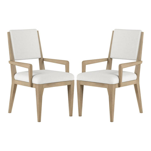 A.R.T. Furniture - Garrison Arm Chair (Set of 2) in White - 322205-1302 veiw 1