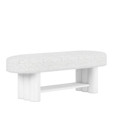 A.R.T. Furniture - Garrison Bed Bench in White - 322149-1317 veiw 1