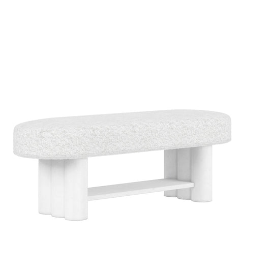 A.R.T. Furniture - Garrison Bed Bench in White - 322149-1317 veiw 1