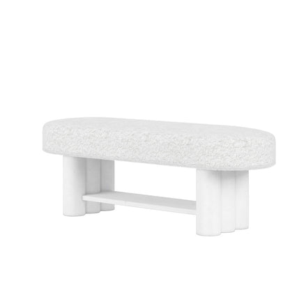 A.R.T. Furniture - Garrison Bed Bench in White - 322149-1317 veiw 2