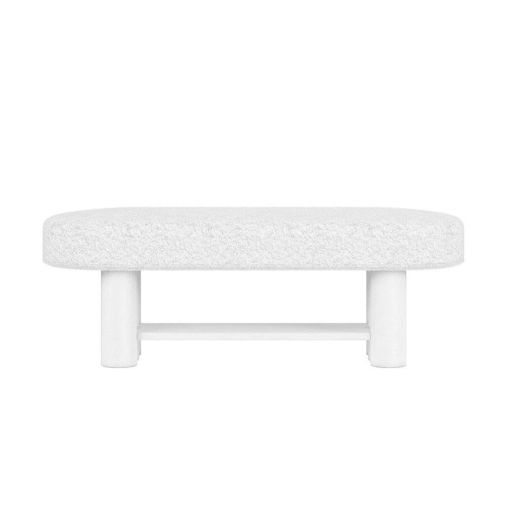 A.R.T. Furniture - Garrison Bed Bench in White - 322149-1317 veiw 3