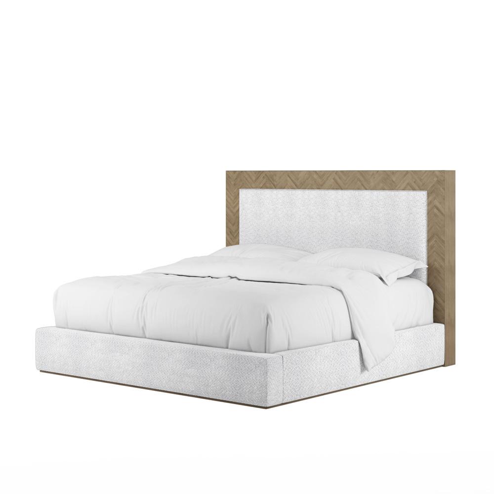 A.R.T. Furniture - Garrison King Upholstered Bed in White - 322126-1302 veiw 3