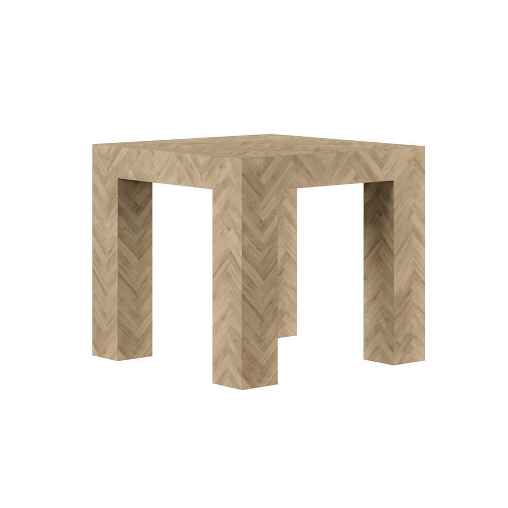 A.R.T. Furniture - Garrison Square End Table in Brown - 322304-1302 veiw 1