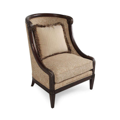 A.R.T. Furniture - Giovanna Azure Carved Wood Accent Chair - 509534-5527AB veiw 1