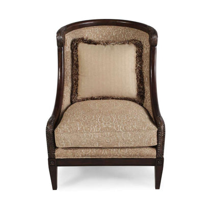 A.R.T. Furniture - Giovanna Azure Carved Wood Accent Chair - 509534-5527AB veiw 2