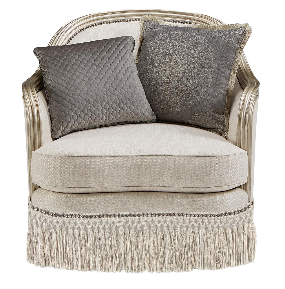 A.R.T. Furniture - Giovanna Bezel Matching Chair in White - 509503-5727AB veiw 2
