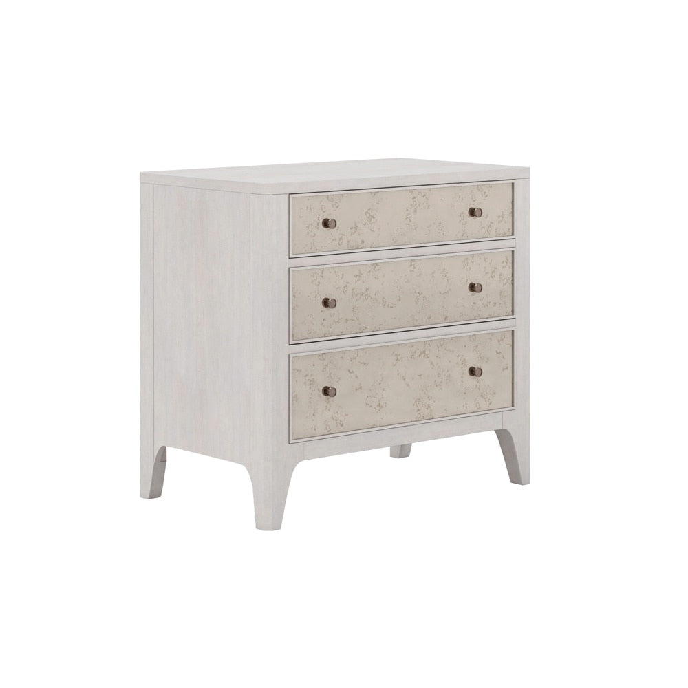 A.R.T. Furniture - Mezzanine 3 Drawer Mirrored Nightstand in Light Gray - 325140-2249 veiw 1