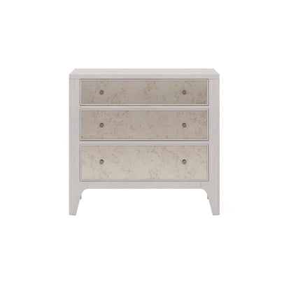 A.R.T. Furniture - Mezzanine 3 Drawer Mirrored Nightstand in Light Gray - 325140-2249 veiw 2