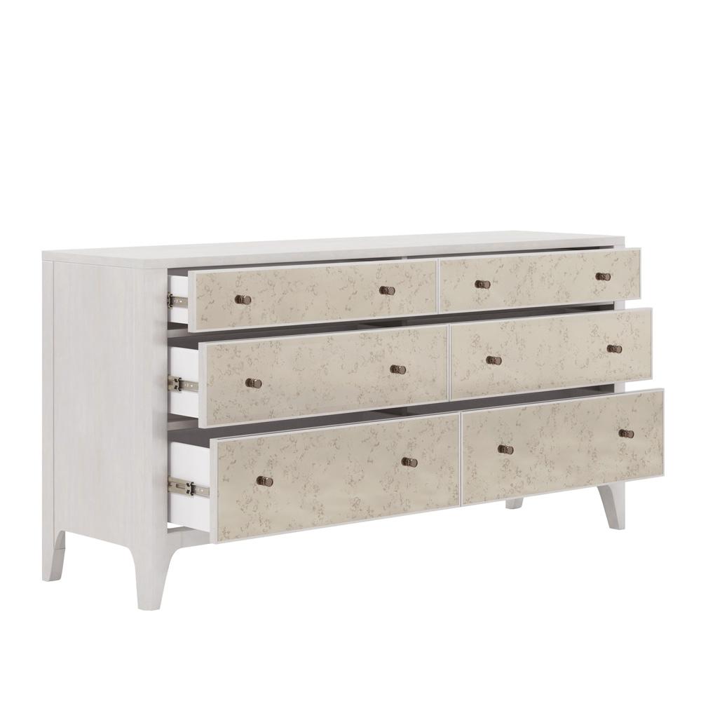 A.R.T. Furniture - Mezzanine 6 Drawer Mirrored Dresser in Light Gray - 325131-2249 veiw 4