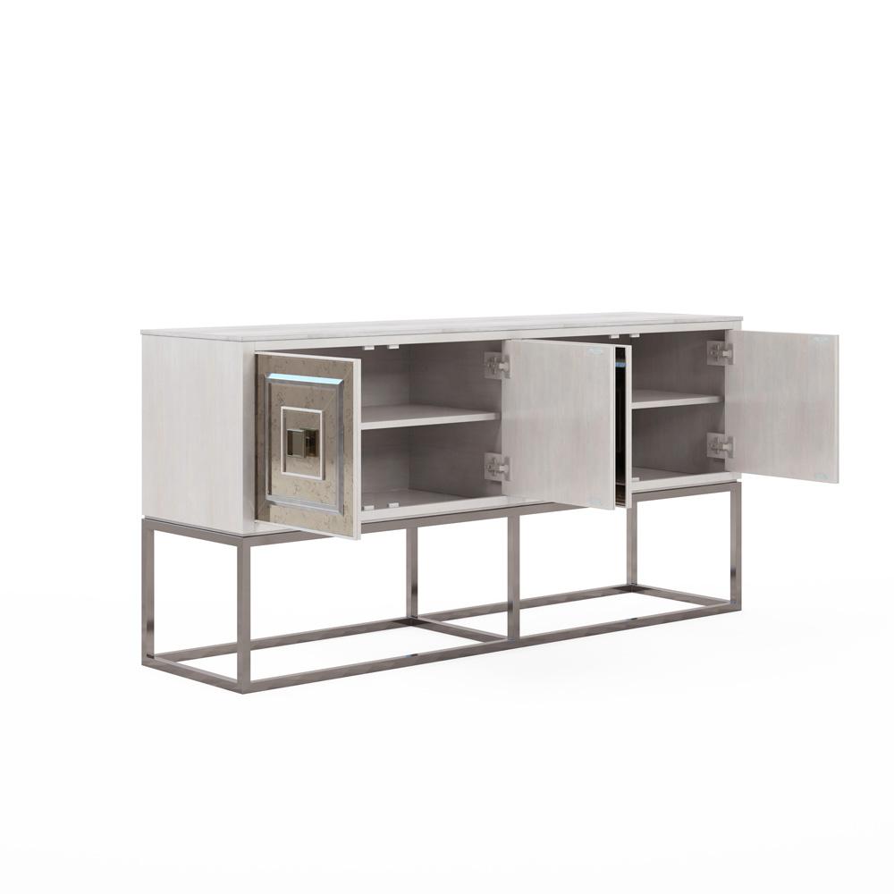 A.R.T. Furniture - Mezzanine Accent/Media Console in Light Gray - 325334-2249 veiw 4