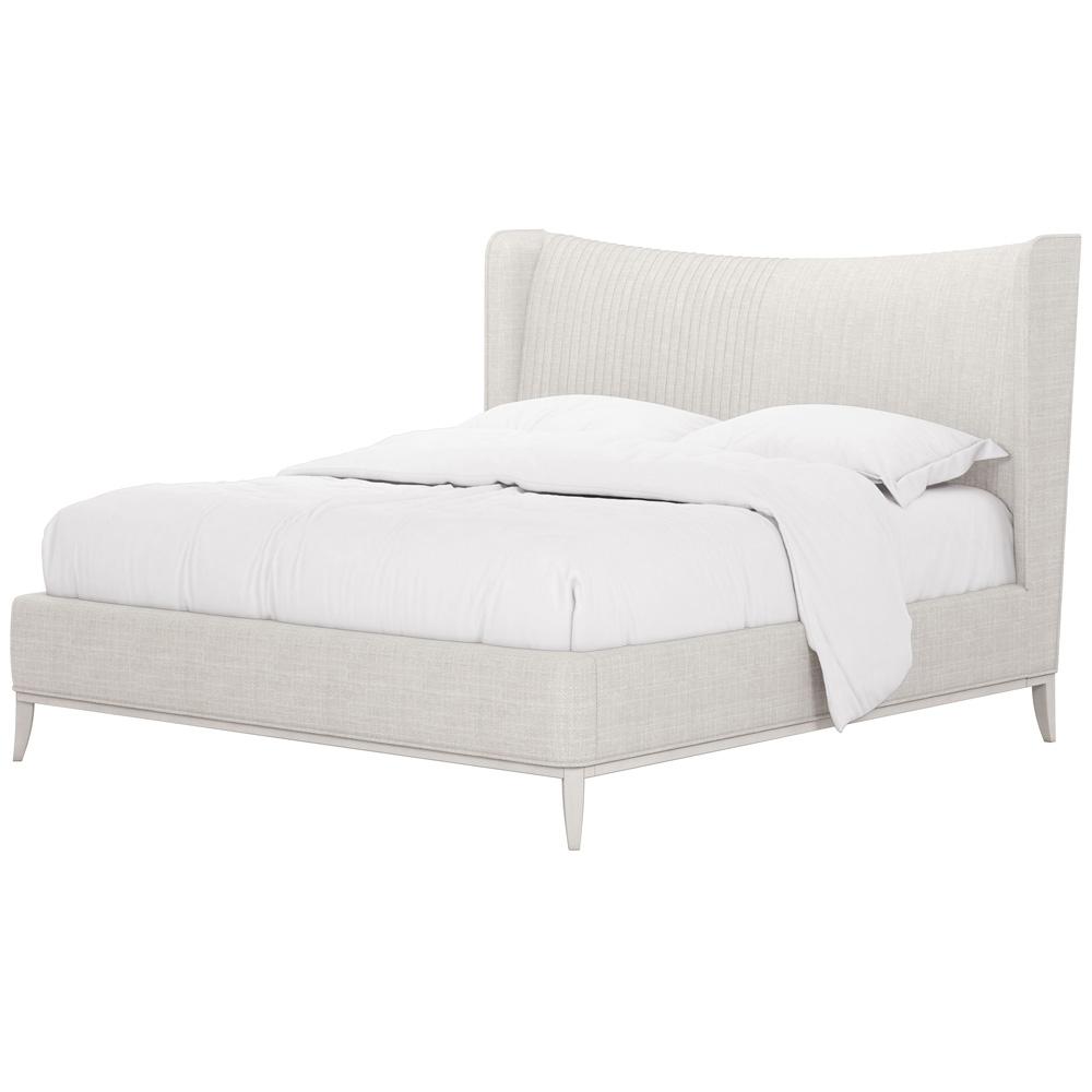 A.R.T. Furniture - Mezzanine California King Upholstered Shelter Bed in Light Gray - 325127-2249 veiw 3