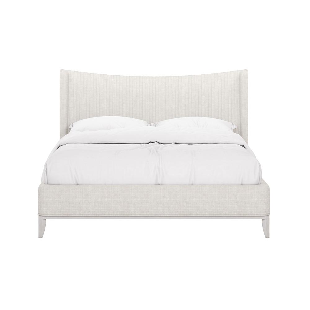 A.R.T. Furniture - Mezzanine King Shelter Upholstered Bed in Light Gray - 325126-2249 veiw 2