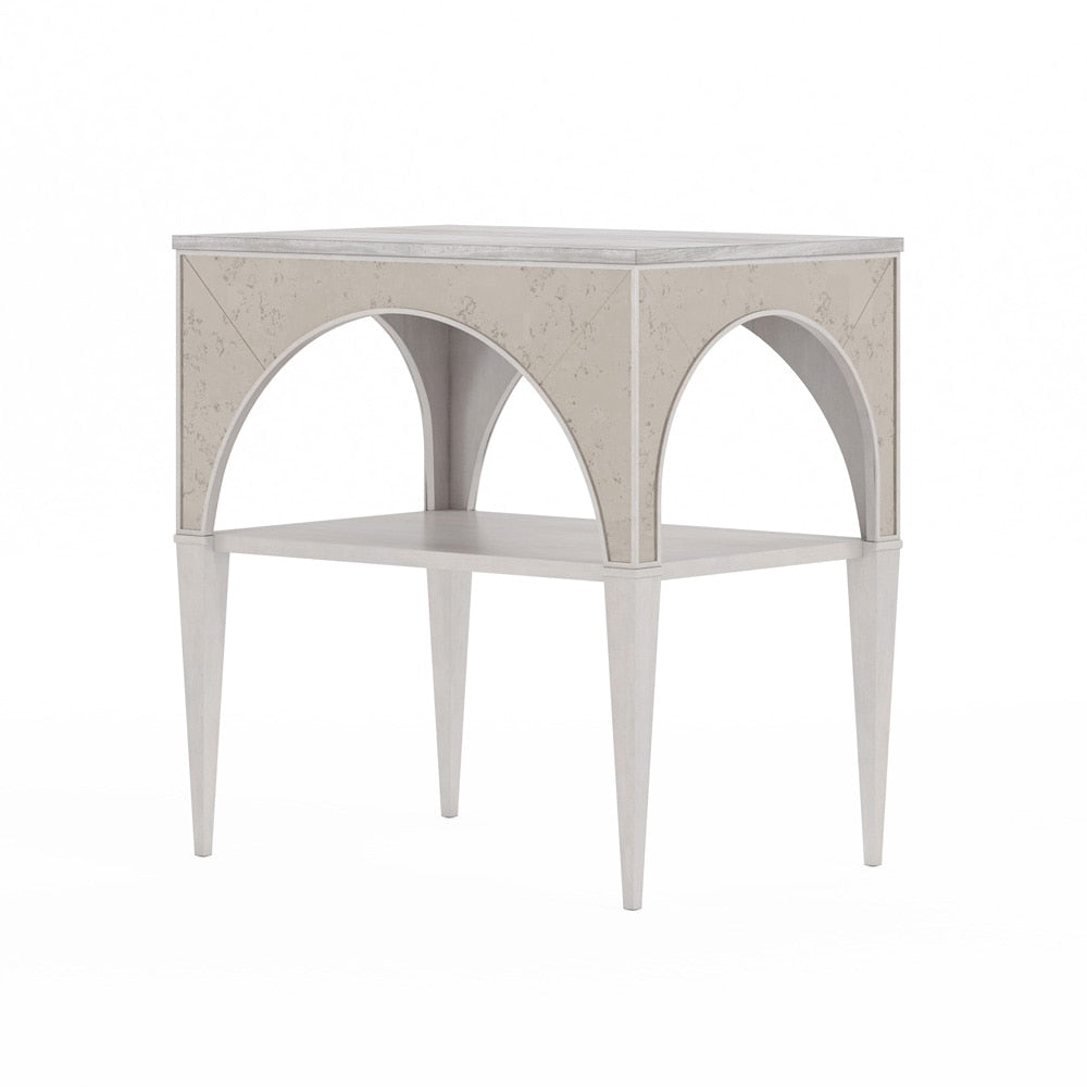 A.R.T. Furniture - Mezzanine Night Table in Light Gray - 325141-2249 veiw 3