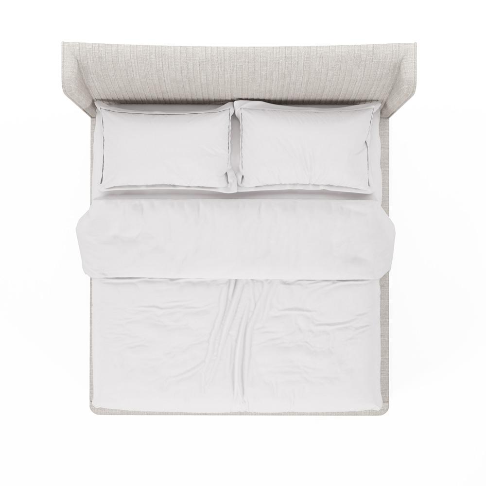 A.R.T. Furniture - Mezzanine Queen Shelter Upholstered Bed in Light Gray - 325125-2249 veiw 4