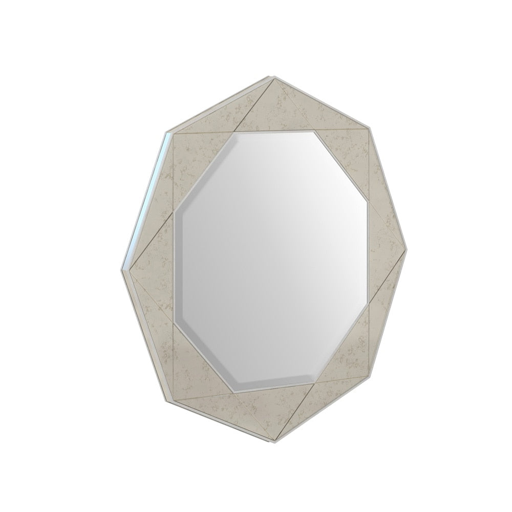 A.R.T. Furniture - Mezzanine Round Mirror in Light Gray - 325121-2249 veiw 1