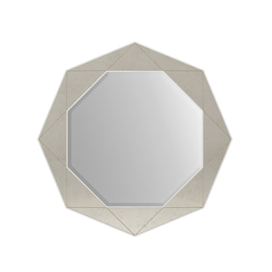 A.R.T. Furniture - Mezzanine Round Mirror in Light Gray - 325121-2249 veiw 2