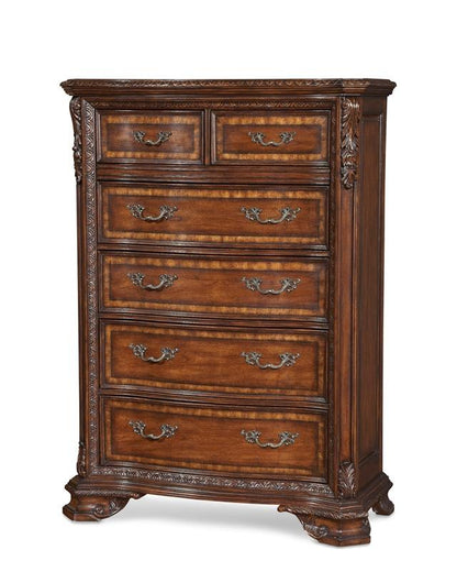 A.R.T. Furniture - Old World - Drawer Chest In Pine Medium Cherry Finish - 143150-2606_CLOSEOUT veiw 1